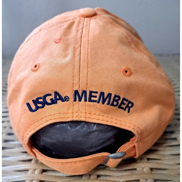 2015 U S. OPEN USGA Member CHAMBERS BAY PEACH GOLF HAT ADJUSTABLE - Picture 4 of 8